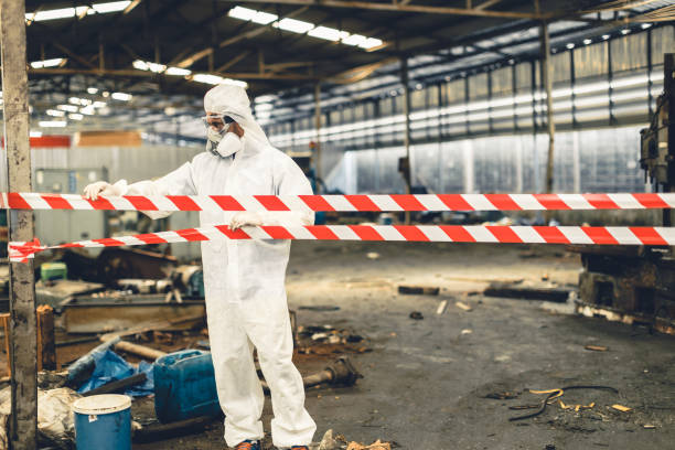 Professional Biohazard technician working in Rio Oso, CA